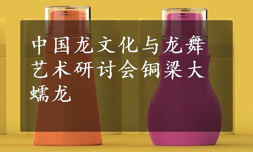 中国龙文化与龙舞艺术研讨会铜梁大蠕龙