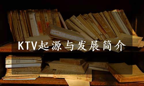 KTV起源与发展简介