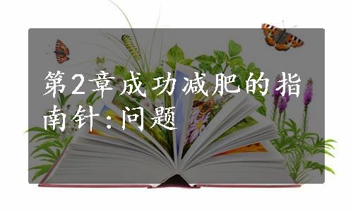 第2章成功减肥的指南针:问题