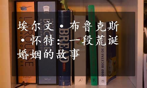 埃尔文·布鲁克斯·怀特：一段荒诞婚姻的故事