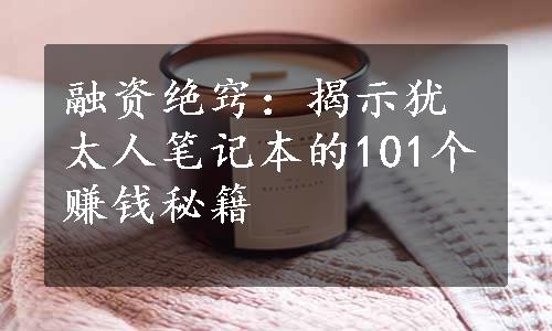 融资绝窍：揭示犹太人笔记本的101个赚钱秘籍