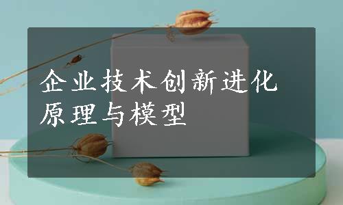 企业技术创新进化原理与模型