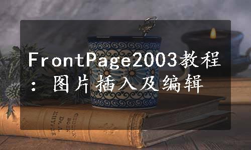 FrontPage2003教程：图片插入及编辑