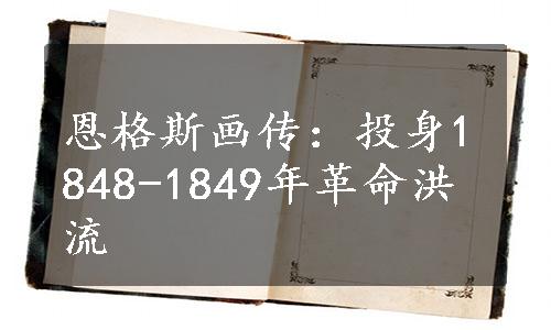 恩格斯画传：投身1848-1849年革命洪流