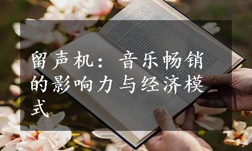 留声机：音乐畅销的影响力与经济模式