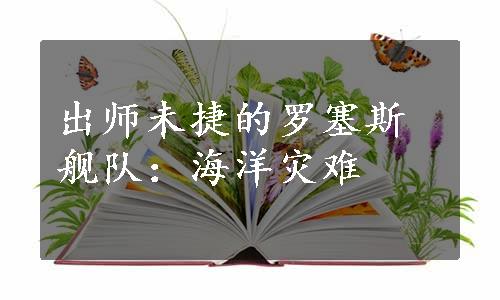 出师未捷的罗塞斯舰队：海洋灾难