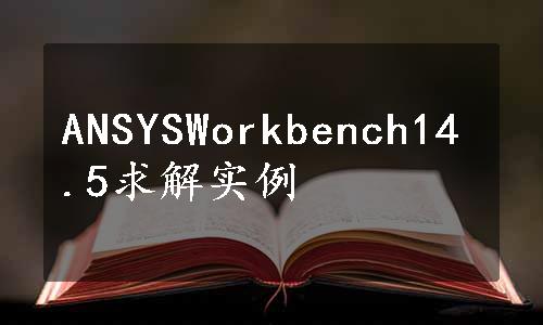 ANSYSWorkbench14.5求解实例