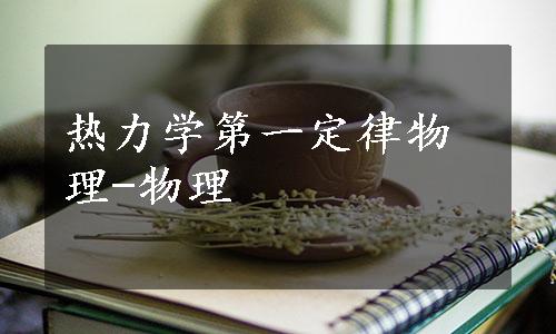 热力学第一定律物理-物理