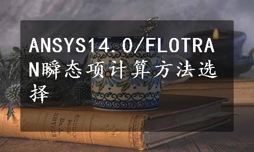 ANSYS14.0/FLOTRAN瞬态项计算方法选择