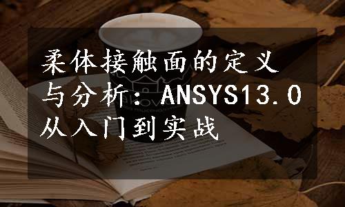 柔体接触面的定义与分析：ANSYS13.0从入门到实战