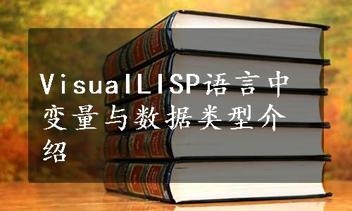 VisuaILISP语言中变量与数据类型介绍