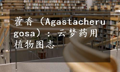 藿香（Agastacherugosa）：云梦药用植物图志