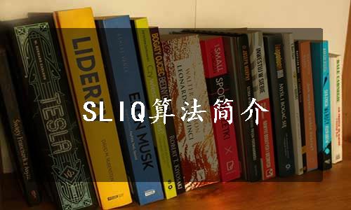 SLIQ算法简介