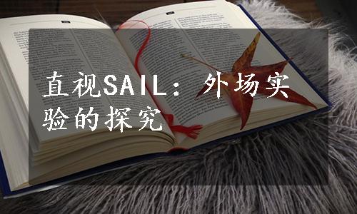 直视SAIL：外场实验的探究