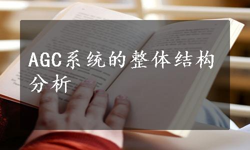 AGC系统的整体结构分析