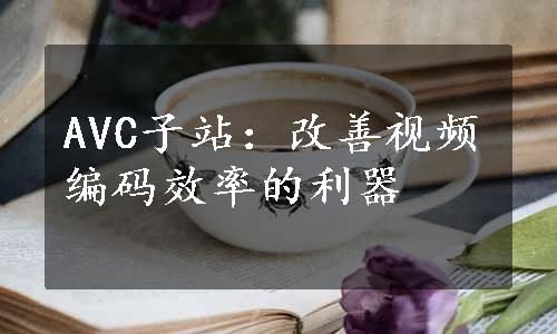 AVC子站：改善视频编码效率的利器