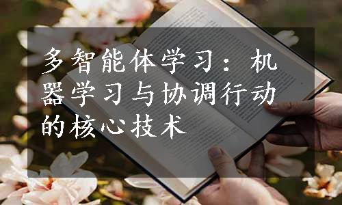 多智能体学习：机器学习与协调行动的核心技术