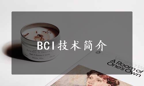 BCI技术简介