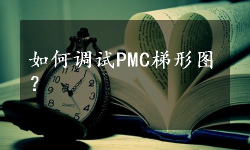 如何调试PMC梯形图？