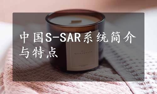 中国S-SAR系统简介与特点