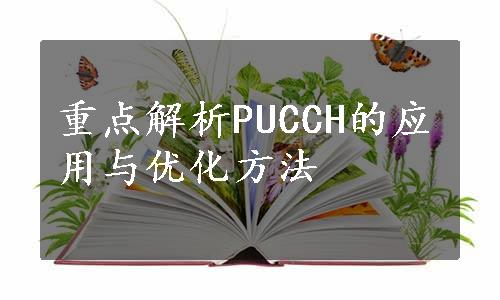 重点解析PUCCH的应用与优化方法