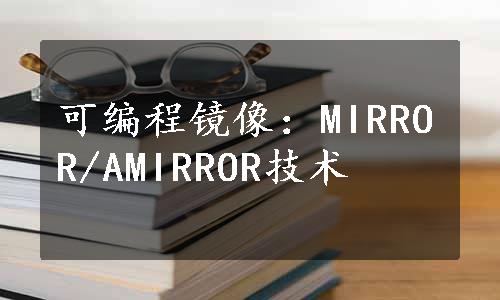 可编程镜像：MIRROR/AMIRROR技术