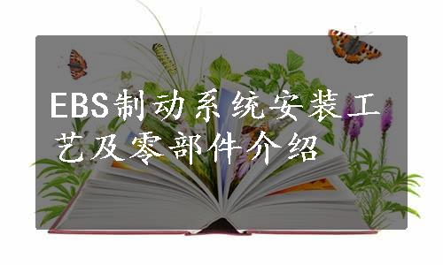 EBS制动系统安装工艺及零部件介绍