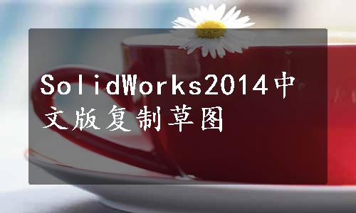 SolidWorks2014中文版复制草图