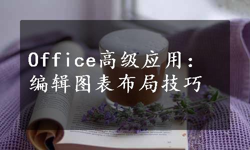 Office高级应用：编辑图表布局技巧