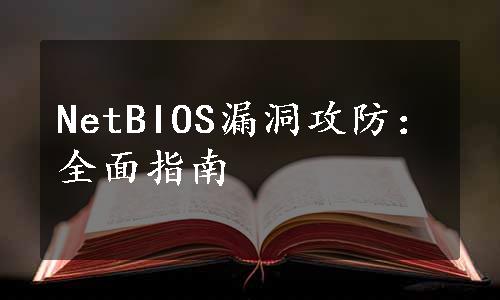 NetBIOS漏洞攻防：全面指南