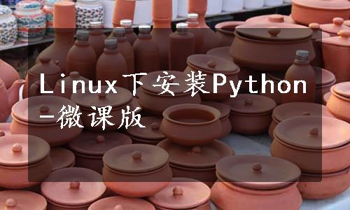 Linux下安装Python-微课版