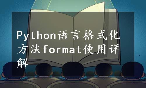 Python语言格式化方法format使用详解