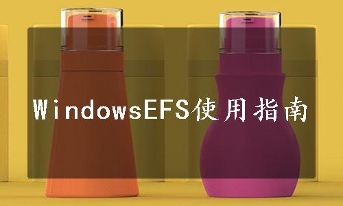 WindowsEFS使用指南