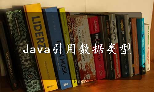 Java引用数据类型