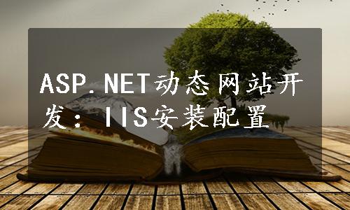 ASP.NET动态网站开发：IIS安装配置