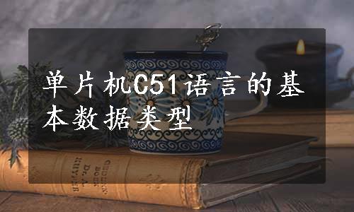 单片机C51语言的基本数据类型