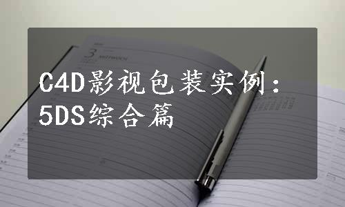 C4D影视包装实例：5DS综合篇