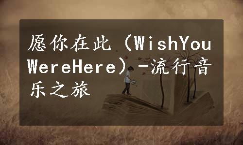 愿你在此（WishYouWereHere）-流行音乐之旅