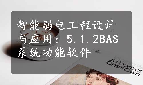 智能弱电工程设计与应用：5.1.2BAS系统功能软件