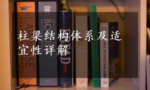 柱梁结构体系及适宜性详解