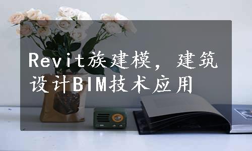 Revit族建模，建筑设计BIM技术应用