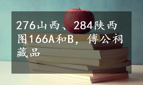 276山西、284陕西图166A和B，傅公祠藏品