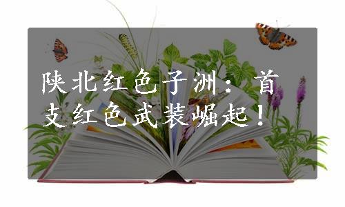 陕北红色子洲：首支红色武装崛起！