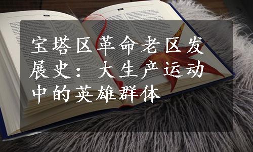 宝塔区革命老区发展史：大生产运动中的英雄群体