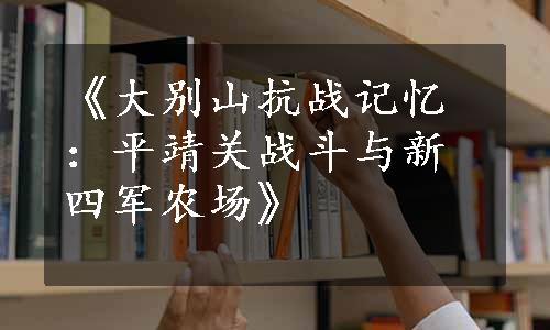 《大别山抗战记忆：平靖关战斗与新四军农场》