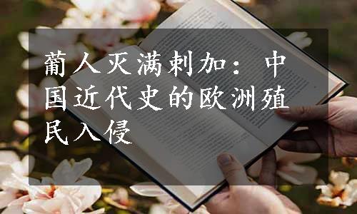 葡人灭满剌加：中国近代史的欧洲殖民入侵