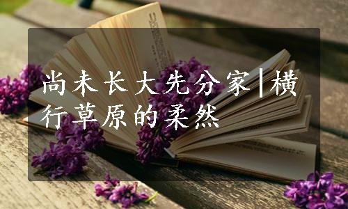 尚未长大先分家|横行草原的柔然