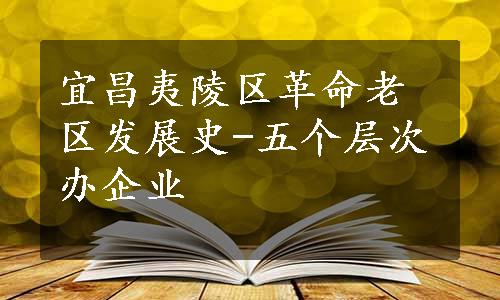 宜昌夷陵区革命老区发展史-五个层次办企业