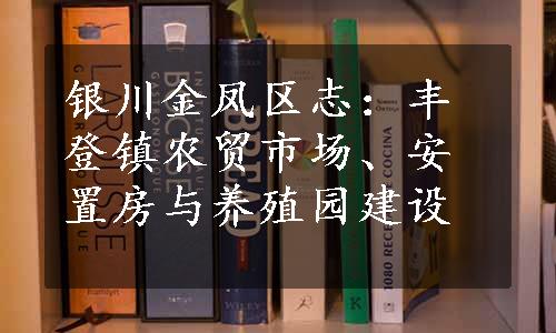 银川金凤区志：丰登镇农贸市场、安置房与养殖园建设