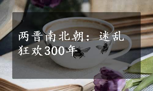 两晋南北朝：迷乱狂欢300年